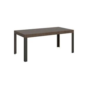 Itamoby Uitschuifbare tafel 90x180/284 cm Walnootlijn Antraciet structuur - VETALIN180ALL-NC-AN