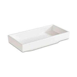 APS Bento Box/Buffetschaal -ASIA PLUS-15,5 x 7,5 cm, H: 3 cm - wit Synthetisch materiaal 15475