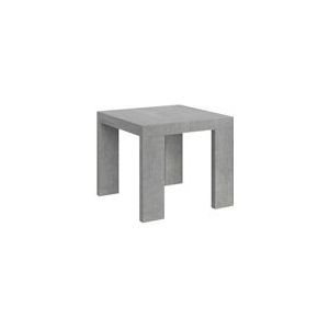 Itamoby Uitschuifbare tafel 90x90/246 cm Roxell Cemento - 8055728649453