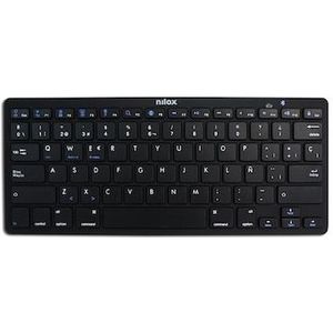 Nilox Spaans Toetsenbord Bluetooth Zwart - NXKB01B