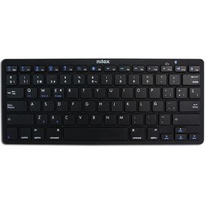 Nilox Spaans Toetsenbord Bluetooth Zwart - NXKB01B