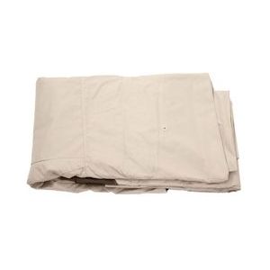 Mendler Vervangende afdekking voor dak pergolapaviljoen Mira 3,5x3,5m ~ crème - beige Textiel 58355