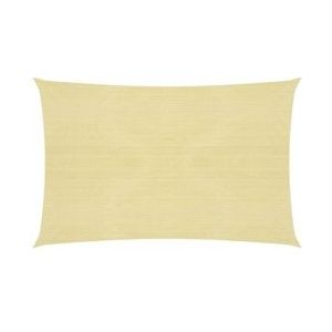 vidaXL Voortent 160 g/m² Beige 3x4 m HDPE - beige 311127