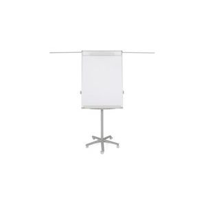 Bi-Office Design Mobile Magnetisch Flipover: Grijze Mobiele Magnetische Flipover, Euro 700x1000 (board) - wit Staal EA48061824