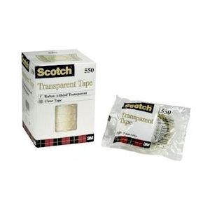 Scotch transparante tape 550 ft 19 mm x 66 m 1 stuk - 23210