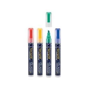 Securit® Watervaste Krijtstift Set In Diverse Kleuren 2-6 mm|0,1 kg - meerkleurig Kunststof SMA610-V4