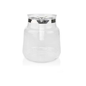 Nedis Glazen Koffiekan - Geschikt voor: Moccamaster K / KB/ 1 0PL / Excellent 10S - 1.2 l - Wit - 5412810418213