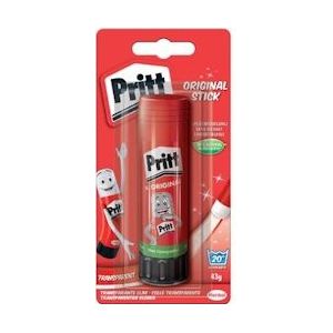 Pritt plakstift 43 g, op blister - blauw Papier 87189803