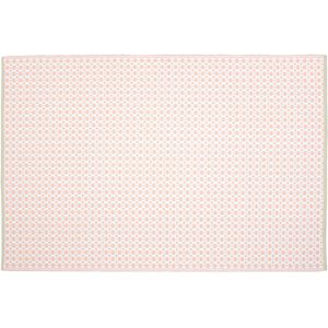 Oviala Business Buitentapijt in roze gerecycled polypropyleen 230 x 160 cm - roze Polypropyleen, kunststof 104655