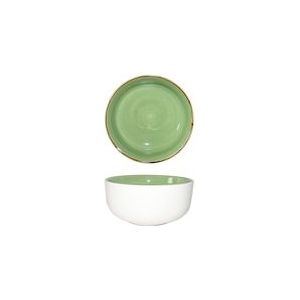 Tarrington House Noromi kom, porselein, Ø 15,4 cm, groen - groen Porselein 541106