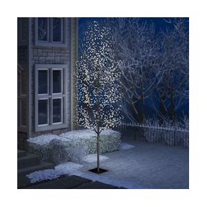 vidaXL Kerstboom 1200 LED's koudwit licht kersenbloesem 400 cm - 51275