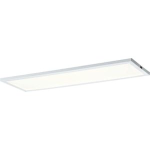 Paulmann Ace LED-Panel - Plafonnière - wit - 10x30cm - sat - metaal - kunststof