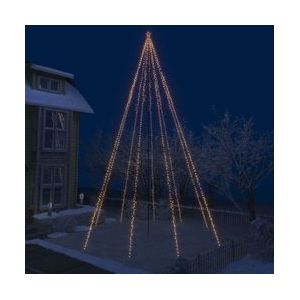 vidaXL Kerstboomverlichting waterval binnen buiten 1300 LED's 8 m - 51297