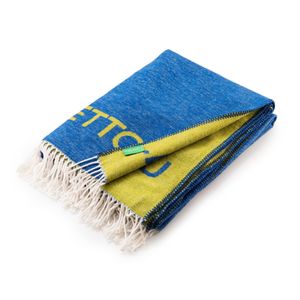 Deken Benetton RAINBOW BE Blauw Groen