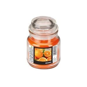 PAPSTAR, Snoeppot met waxvulling "Flavour by GALA" Ø 63 mm · 85 mm oranje - Sinaasappel - oranje Was 96933