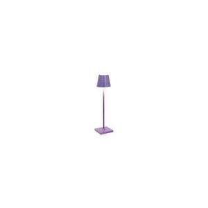 Zafferano Poldina Pro Micro Lilac LED tafellamp, oplaadbaar en dimbaar - LD0490L3