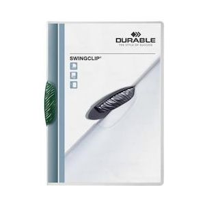 Durable klemmap Swingclip groen - blauw Papier 4005546205243