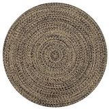 vidaXL-Vloerkleed-handgemaakt-150-cm-jute-zwart-en-naturel