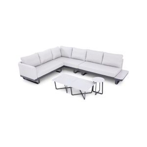 Fellow Aluminium Loungeset - Anthracite-Licht Grijs - grijs 8719979475123