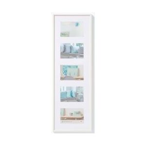 walther + design Lifestyle Gallery Fotolijst 5x 10x15 cm, WIT - 430747