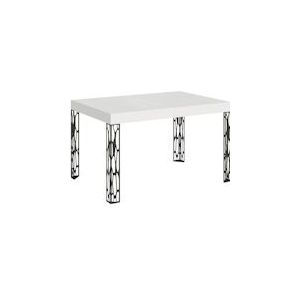 Itamoby Uitschuifbare tafel 90x130/234 cm Ghibli Witte Essen Antraciet Structuur - 8050598000588