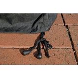 CLP Beschermhoes Tuinset Bilbao 240x185x70 zwart - 11605801