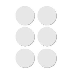 Apli ronde etiketten in etui diameter 32 mm, wit, 36 stuks, 6 per blad (2665) - 8410782026655
