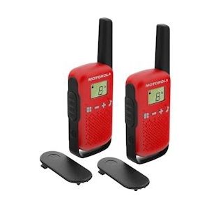 Motorola TALKABOUT T42 portofoons 16 kanalen Zwart, Rood - meerkleurig 188118