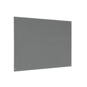 Bi-Office  Brandvertragend Prikbord Zonder Omlijsting, 90x60 cm - grijs Weefsel SA0302397