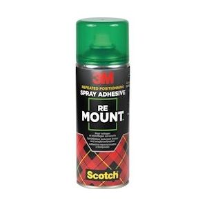 3M Re Mount Spray - rood 352249