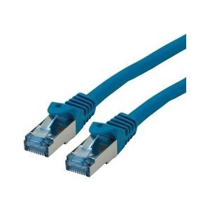 ROLINE Patchkabel Cat.6A S/FTP (PiMF), Component Level, LSOH, blauw, 2 m - blauw 21.15.2842