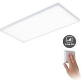 Paulmann LED-paneel 3-Step-Dim Velora  hoekig 595x295mm  26W 2550lm 3000K Wit mat dimbaar 79823 - wit Metaal 79823