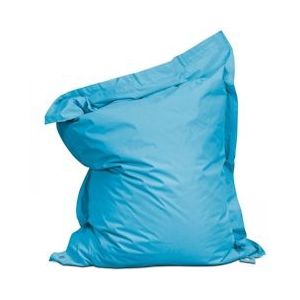 Oviala Business Lege hoes voor azul polyester poef 180 x 145 cm - Oviala - blauw Polyester 102139