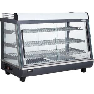 CombiSteel Warmhoudvitrine 136L | 230V | 1,1kW | 915x484x662,5(h)mm - COM-7487.0100