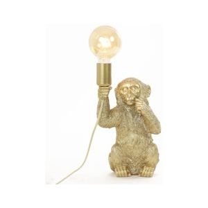 Light & Living Tafellamp Monkey - Goud - 20x19,5x34cm - goud Polyester 8717807303501