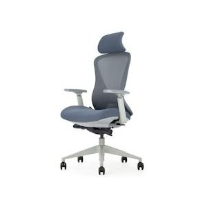 Bureaustoel serie NEN60 Grijs - 52x52x123 (BxDxH) met 3D armpads - grijs ATO-600-NEN-GM-GB