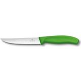 Victorinox Steakmes/pizzames Swiss Classic 12 cm, met extra scherpe kartel, groen - groen Roestvrij staal 6.7936.12L4