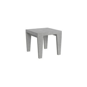 Itamoby Uitschuifbare tafel 90x90/246 cm Spimbo Cemento - 8050598000151