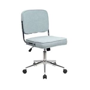 SVITA LIV bureaustoel bureaustoel in hoogte verstelbaar met wielen blauw - blauw 94223