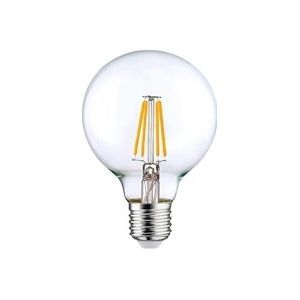 7H SEVENON Lamp LED Filament Globe E27 8W Equi.60W 806lm 3000K 25000H 7hSevenOn Premium - transparant Polycarbonaat 8429160595560