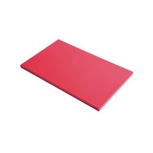 Gastro M HDPE snijplank rood 60x40x2cm - rood Kunststof GN349