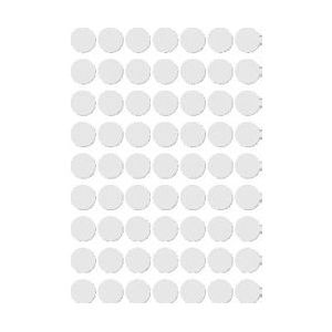 Apli ronde etiketten in etui diameter 10 mm, wit, 378 stuks, 63 per blad (2660) - 8410782026600
