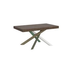 Itamoby Uitschuifbare tafel 90x160/420 cm Volantis veelkleurig walnootstructuur 4/A - VE160TAV4A420-NC