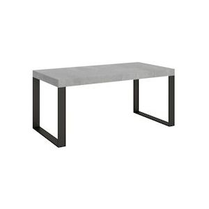 Itamoby Uitschuifbare tafel 90x180/440 cm Antraciet Tecno Cementstructuur - VE185TATECALL-CM-AN