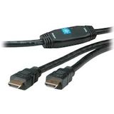 ROLINE HDMI High Speed ​​Kabel, met repeater, 30 m - zwart 14.01.3465