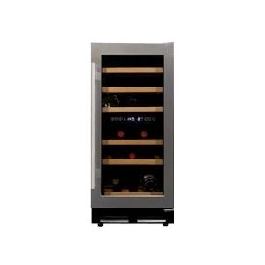 Vinata Premium Wijnklimaatkast Martino - Vrijstaand en Onderbouw - RVS - 32 flessen - 84.6 x 38 x 58.5 cm - Glazen deur