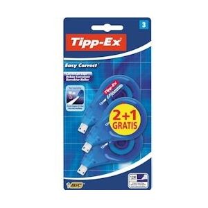 Tipp-Ex correctieroller Easy Correct, blister van 3 stuks - 3086126698229
