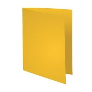 Exacompta dossiermap Forever 180, ft A4, pak van 100, geel - geel 420005E
