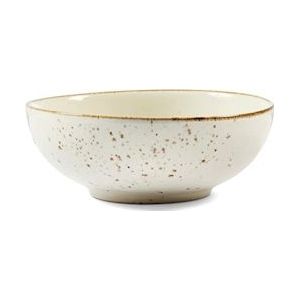 H&H set van 6 stoare bowls (diepe borden) Reactive Ivory 16.5 cm ivoor - Keramiek 7974366