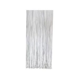 Deurgordijn PVC Spaghetti wit / transparant, 100x230 cm - 8714365650283